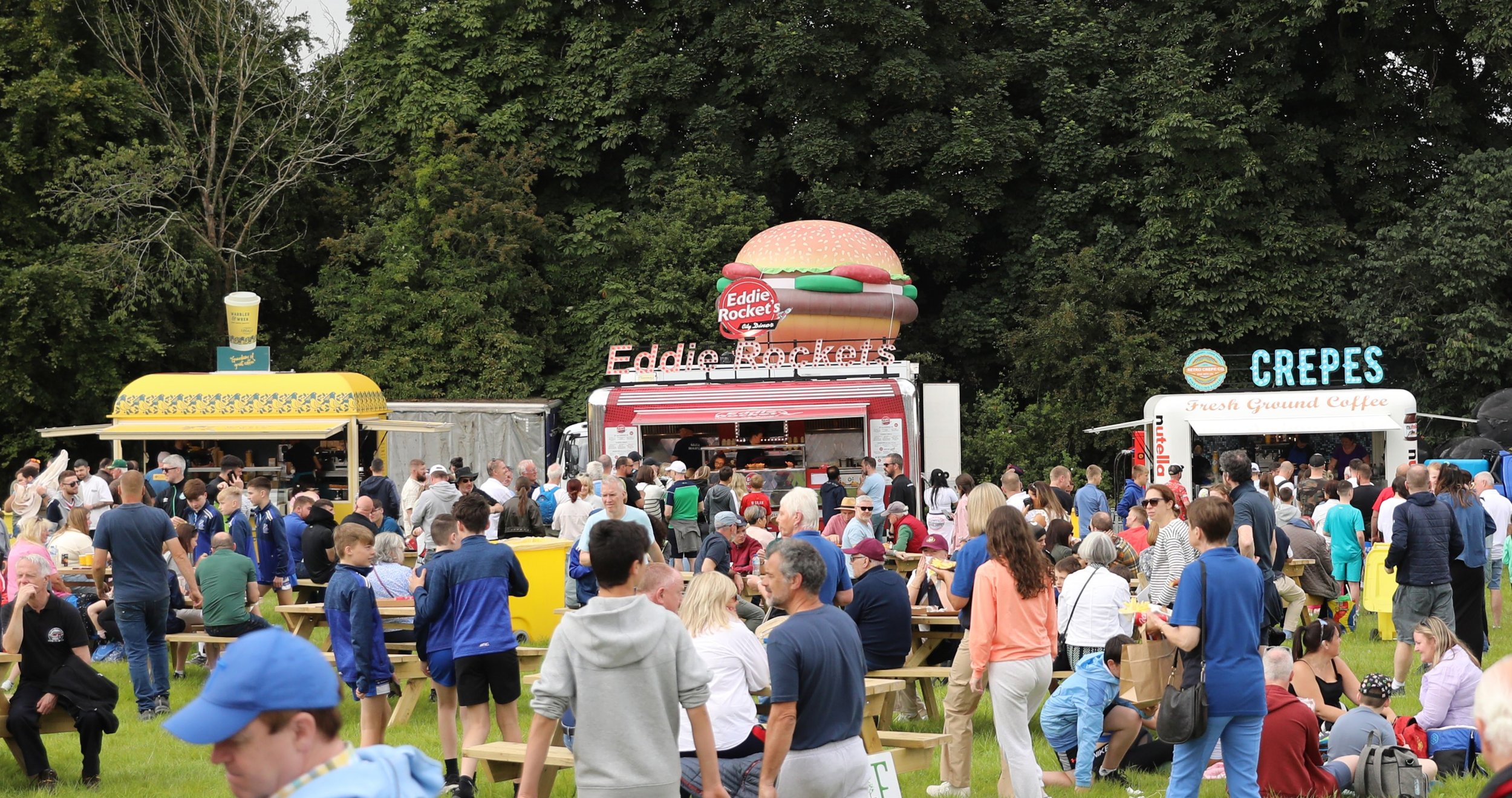 Food and coffee vendors